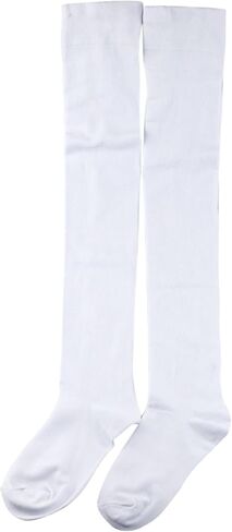 Bestjybt Women Thigh High Socks for Tall Girls Extra Long Cotton Over the Knee Boot Stockings Warm leg Warmers in Saudi Arabia
