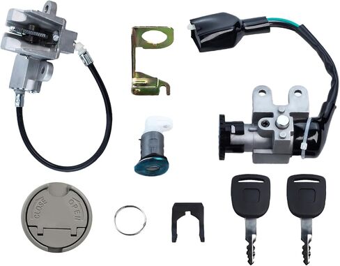 Scooter Gas Cap, Universal Gas Tank Lock Cap with 2 Keys, Gas Fuel Tank Cap Lock Tank Cap Replacement for GY6 Scooter Motorcycle in Saudi Arabia