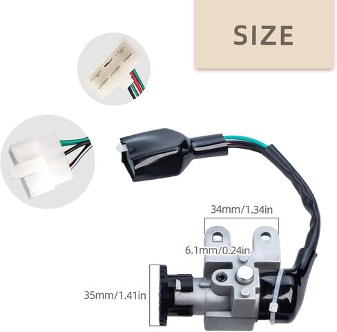 Scooter Gas Cap, Universal Gas Tank Lock Cap with 2 Keys, Gas Fuel Tank Cap Lock Tank Cap Replacement for GY6 Scooter Motorcycle in Saudi Arabia