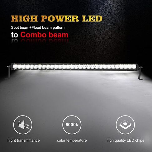 WeiSen 32" 150W LED Light Bar & Front Hidden Bumper Grille Mounting Brackets w/Wiring Kit Compatible with Toyota Tacoma 2016-2023 in Saudi Arabia