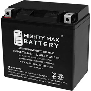 Mighty Max Battery Y50-N18L-A3-12 Volt 21 AH, 350 CCA, Rechargeable Maintenance Free SLA AGM Motorcycle Battery