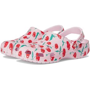 Crocs Unisex Classic Clog-Seasonal Graphic, Pink Milk, 9 US Men