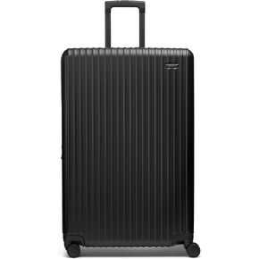 NOMATIC METHOD Roller Luggage: METHOD Check-In Roller Luggage, Premium Heavy-Duty Checked Luggage - Expandable Deep Suitcase with Compression Straps - Hard Case Luggage for Men and Women (Black)