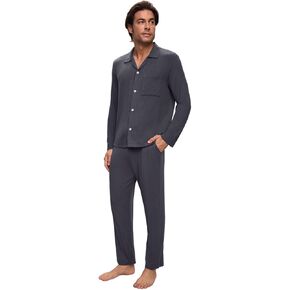 Eberjey William Rib Long PJ Set
