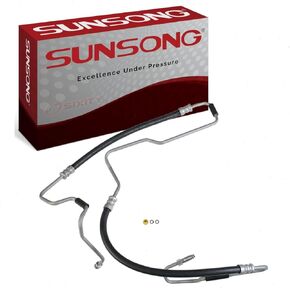 Sunsong 3402288 Power Steering Pressure Line Hose Assembly