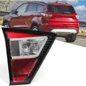 FIONE for Ford Escape Kuga Tail Light Assembly 2017 2018 2019 Outer Brake Rear Lamp Stop Indicator Light Right Passenger Side RH