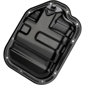 Lower Engine Oil Pan Sump with Drain Plug Compatible with Infiniti G35 2003-2007, FX35 2003-2008, M35 2006-2008, Nissan 350Z 2003-2006 Replacement for 264-531 111104P110