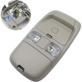 UPGRADED Overhead Console Dome Map Led Reading Light Lamp Compatible with Dodge Ram FITS Years 1999-2001 Ram 1500, 2500, 3500 and Year 2002 Ram 2500 & 3500 Replaces SN96TL2AA