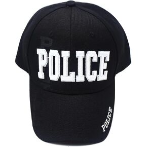 DailyCarry Black Blue Police Adjustable Baseball Cap Law Enforcement Officer Cops Gear 3D Embroidered Men Women Hat