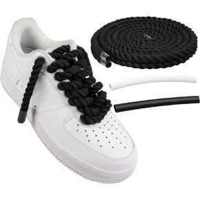 Endoto Round Rope Shoe Laces Thick Shoelaces Strings for Air Force 1