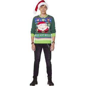 Spencer's South Park Light-Up Suck My ... Ugly Christmas Sweater | Light-Up Christmas Sweater