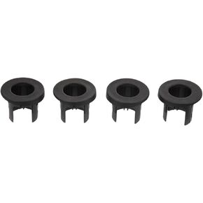 TRQ Rear Parking Assist Sensor Bezel Set Black Compatible with 2017-2019 Ford F-250 Super Duty F-350 Super Duty F-450 Super Duty F-550 Super Duty