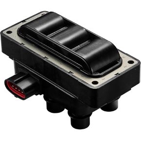 Set of 1 Ignition Coil F508 Compatible with Mercury Mountaineer Aerostar Ranger Explorer Sport Trac Mustang Mystique Mazda B4000 B3000 2.5L 3.2L 4.0L 4.2L V6 Replacement for FD480 C925