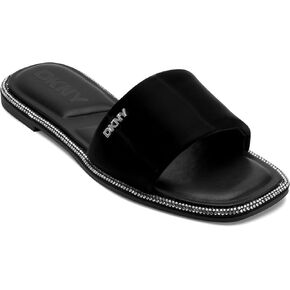 DKNY Women's Everyday Cushioned Insole Bavant-Flat Slide Sandal