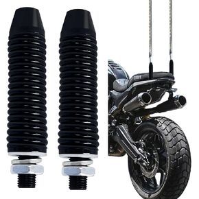 2pcs UTV Whip Light Spring Mounting Base Fit for 0.23' Whip Lights 0.3-0.47'' Mounting Hole.