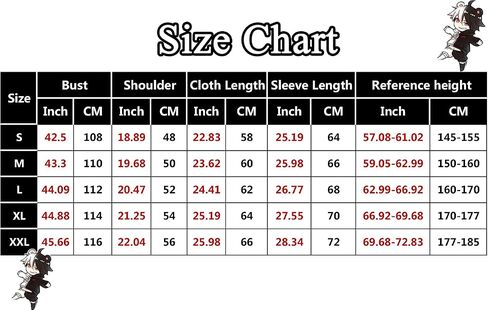 Unpifolov Black White Bear Hoodies Sweatshirts Anime Cosplay Zipper Jacket Unisex Long Sleeve Coat Uniform in Kuwait