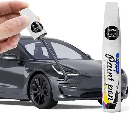 طلاء PBSB أسود صلب متوافق مع Tesla، إصلاح خدوش طلاء السيارة بنفسك، طلاء السيارات، إصلاح سريع وسهل للخدوش لطراز Tesla Y/3/X/S in Kuwait