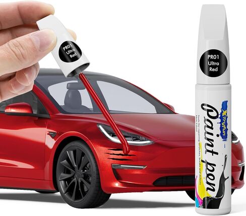 طلاء PBSB أسود صلب متوافق مع Tesla، إصلاح خدوش طلاء السيارة بنفسك، طلاء السيارات، إصلاح سريع وسهل للخدوش لطراز Tesla Y/3/X/S in Kuwait