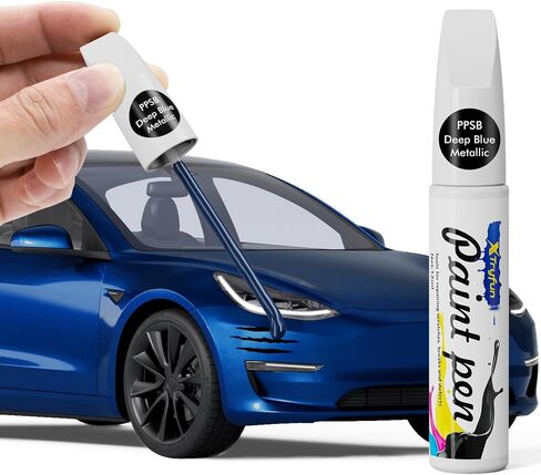 طلاء PBSB أسود صلب متوافق مع Tesla، إصلاح خدوش طلاء السيارة بنفسك، طلاء السيارات، إصلاح سريع وسهل للخدوش لطراز Tesla Y/3/X/S in Kuwait