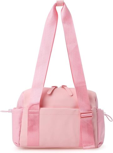 Didida Small Gym Bag for Women Girls,Waterproof Mini Gym Bag with Wet Compartment,Small Duffle Bag for Workout Sport Travel Weekender,Black in Kuwait