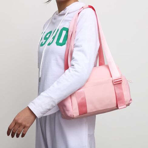 Didida Small Gym Bag for Women Girls,Waterproof Mini Gym Bag with Wet Compartment,Small Duffle Bag for Workout Sport Travel Weekender,Black in Kuwait