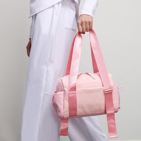 Didida Small Gym Bag for Women Girls,Waterproof Mini Gym Bag with Wet Compartment,Small Duffle Bag for Workout Sport Travel Weekender,Black in Kuwait