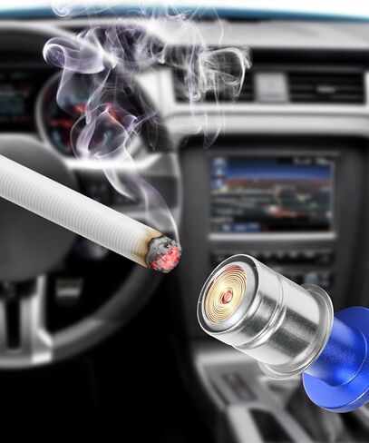 Car Cigarette Lighter,Car Accessories Car Lighter,Fire Missile Cigarette Lighter Plug,Eject Button Cigarette Lighter,Push Button Cigarette Lighter for Vehicles with Standard 12V (Nitrous) in Saudi Arabia