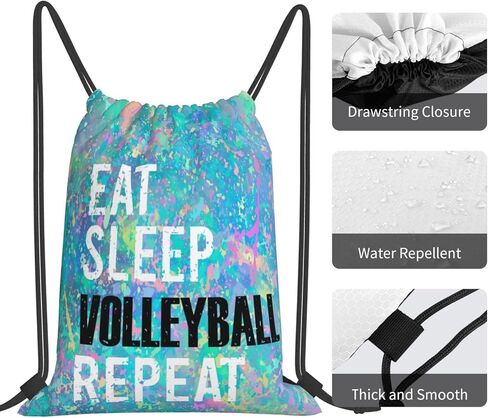 حقيبة ظهر برباط من Eat Sleep Jiu-Jitsu متكررة لصالة الألعاب الرياضية وحقيبة رياضية برباط للنساء والرجال in Kuwait