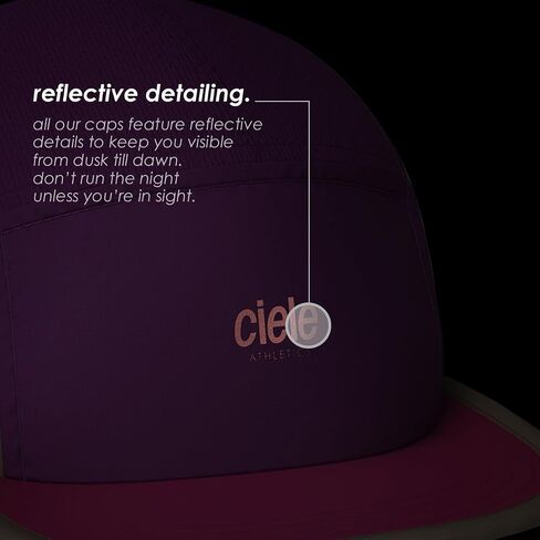 Ciele Athletics ALZCap - Premium, Small Brim, Washable Moisture Wicking Hat with Sun Protection, 5-Panel Knit Running Hat in Kuwait