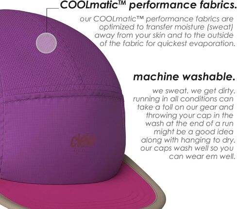 Ciele Athletics ALZCap - Premium, Small Brim, Washable Moisture Wicking Hat with Sun Protection, 5-Panel Knit Running Hat in Kuwait