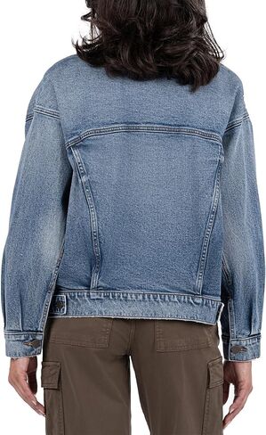 KUT from the Kloth Women's Liz Trucker Drop Jacket Soulder in Saudi Arabia
