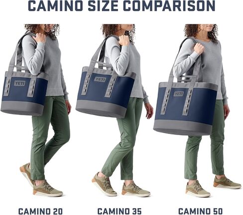 YETI Camino 50 Carryall مع فواصل داخلية، متعددة الأغراض، حقيبة حمل للقوارب والشاطئ، متينة ومقاومة للماء in Kuwait
