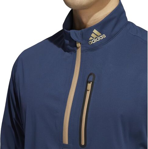 جاكيت جولف رجالي من adidas RAIN.RDY بنصف سحاب M in Saudi Arabia