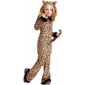 Fun World Toddler Girl's Pretty Leopard Baby Costume, Brown