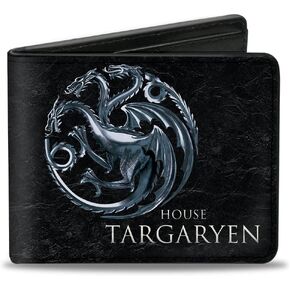 Buckle-Down Men's Bifold Wallet, Game of Thrones, 4.0" x 3.5"