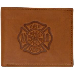 RFID Safe Fire Department Bill Fold Wallet LW-107