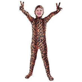 Kids Costume Open Face Spandex Stretch Zentai Child Suit