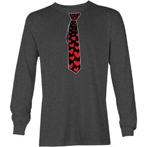 Heart Tie - Valentine Love Cupid Youth T-Shirt