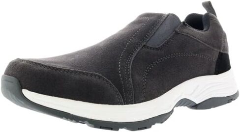 Propet Mens Cash Slip On Sneakers Shoes Casual - Grey in Saudi Arabia