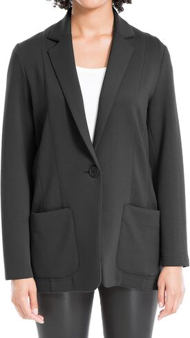 Max Studio womens Scuba Blazer Jacket Blazer in Saudi Arabia