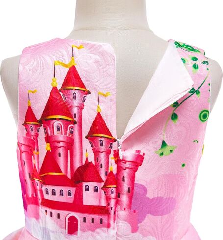 Dressy Daisy Rainbow Unicorn Pony Costume Birthday Party Fancy Dress Up Clothes for Toddler Little Girls in Saudi Arabia