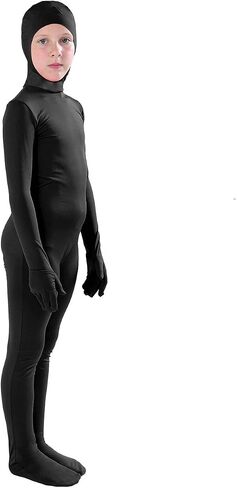 Kids Costume Open Face Spandex Stretch Zentai Child Suit in Kuwait