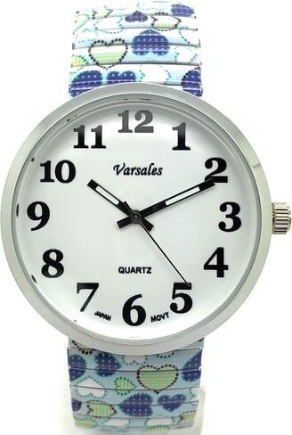 Varsales Ladies Novelty Elegant Stretch Elastic Band Analog Quartz Fashion Watch in Saudi Arabia