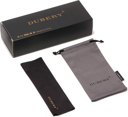 DUBERY Fashion Polarized Sunglasses for Women Men 100% UV Protection Trendy Siamese Lens Shades D8030 in Saudi Arabia