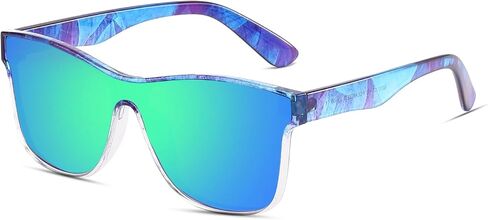 DUBERY Fashion Polarized Sunglasses for Women Men 100% UV Protection Trendy Siamese Lens Shades D8030 in Saudi Arabia