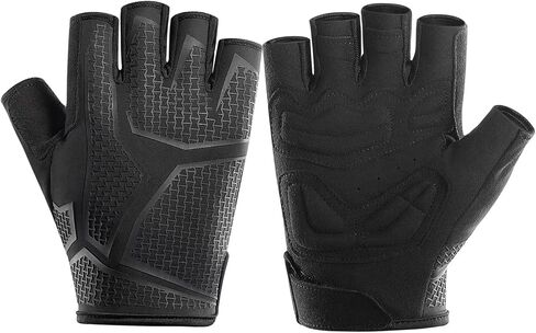 Glofit قفازات ركوب الدراجات قفازات الدراجة للرجال/النساء - [وسادة 5 مم] قفازات ركوب الدراجات نصف إصبع دراجة الطريق MTB قفازات الدراجة لركوب الدراجات/التمرين/الدراجة النارية/صالة الألعاب الرياضية/التدريب/في الهواء الطلق in Kuwait