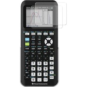 [2 Pack] Tempered Glass Screen Protector, for Texas Instruments TI-84 Plus Ce Graphing Calculator [9H Hardness] 0.33 mm Thick, Impact and Scratch Protection