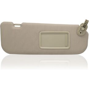 NHILES Left Driver & Right Passenger Side Sun Visor Replacement Compatible with Hyundai Elantra 2011 2012 2013 2014 2015 Replace# 852103X000TX Colour Beige
