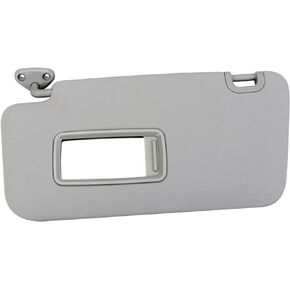 Driver Left Side Sun Visor Compatible with Subaru Forester 2009 2010 2011 2012 2013 Replaces# 92011SC033LO Grey