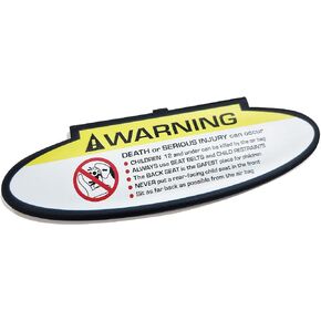 Replacement Sunvisor Vanity Mirror Cover for Porsche 996, 997, 987 Boxster, Cayman